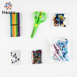 Ensemble de nettoyage de tuyaux, tiges de Chenille et pompons avec yeux tortillants et bâtons artisanaux pour fournitures d'art de bricolage - Product Image 6