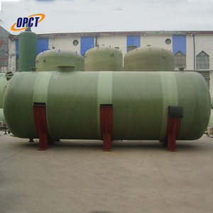 خزان تخزين من الألياف الزجاجية البلاستيكية على سطح الأرض frp hcl - Product Image 3