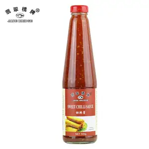 Chili Sauce Price Factory Price Best Selling Jade Bridge 5 Lbs Sweet Chili Sauce Bulk Wholesale For Restaurant