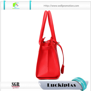 Chino elegancia bolsos de LA PU con bufandas más nuevas fotos dama de la moda - Product Image 4