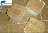 Cubes de laine de roche hydroponique de haute qualité pour la culture agricole de la laitue