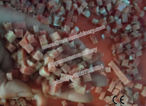 Cubo automática máquina de cortar en cubitos de carne/carne de cerdo congelada dicer - Product Image 4