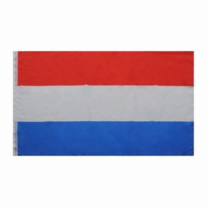 Drapeaux nationaux des Pays-Bas en polyester imprimé <span class=keywords><strong>rouge</strong></span>, <span class=keywords><strong>blanc</strong></span> et <span class=keywords><strong>bleu</strong></span>, personnalisés, échantillon gratuit, 3x5 pieds, drapeaux <span class=keywords><strong>du</strong></span> <span class=keywords><strong>monde</strong></span> entier - Product Image 1