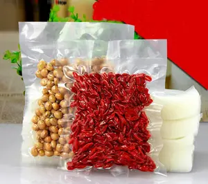 Food grade Rilievo Sacchetti di Immagazzinaggio di Vuoto per la conservazione degli alimenti sous vide accessori