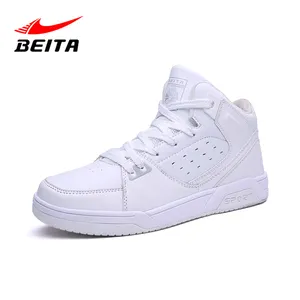 Casual comfortable white basketball shoes safety shoe sport basketball shoes for women