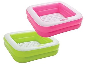 Piscine <span class=keywords><strong>gonflable</strong></span> <span class=keywords><strong>carrée</strong></span> <span class=keywords><strong>INTEX</strong></span> 57100 Play Box pour bébé, 86 cm x 86 cm x 25 cm - Product Image 5