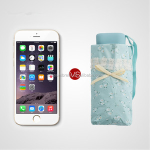 Latest Innovative Super Mini 5 Fold Cell Phone <span class=keywords><strong>Disposable</strong></span> <span class=keywords><strong>Umbrella</strong></span> für Small Floral Japanese Style