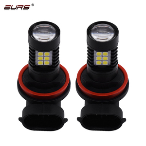 Lampadina <span class=keywords><strong>LED</strong></span> 9006 per Fendinebbia H11 <span class=keywords><strong>H7</strong></span> H8 H16, Luci <span class=keywords><strong>Auto</strong></span> <span class=keywords><strong>LED</strong></span> HB3 HB4 21W con Chip 3030, 12V Bianco Giallo, Faro di Guida - Product Image 5