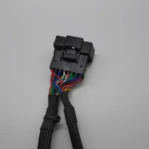 Custom Obd2 Male To Female Y Auto Harness Obd Socket Obd Cable Set