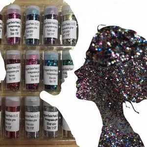 Groothandel Bulk Cosmetische Biologisch Afbreekbaar Glitter Poeder Gebruik Voor Gezicht Lichaam Nail En Handwerk