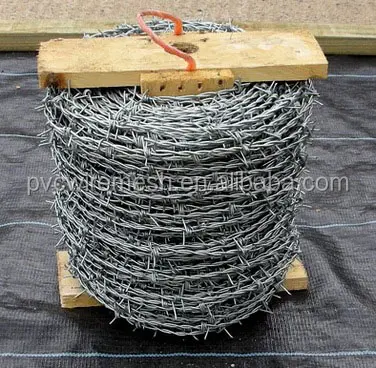 Malla de hoja de alambre de Barbwire de alta calidad, hilo de alambre de púas, valla de alambre de púas