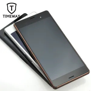 Fabrika fiyat Sony Xperia Z3 kompakt LCD ekran için çerçeve, orijinal kalite için Sony L55T D6653 D6603 D6633 kompakt lcd ekran