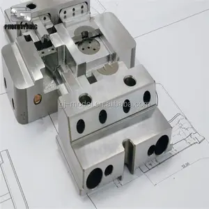 Edelstahl teile Fräsen Drehen CNC-Bearbeitung Prototyping