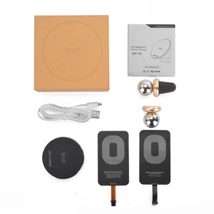 Magnétique <span class=keywords><strong>chargeur</strong></span> voiture Double support téléphone QI <span class=keywords><strong>chargeur</strong></span> <span class=keywords><strong>sans</strong></span> <span class=keywords><strong>fil</strong></span> avec récepteur Station recharge pour <span class=keywords><strong>iPhone</strong></span> 5 6 7 8 X - Product Image 6