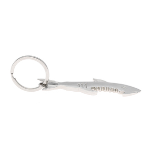로고를 가진 주문을 받아서 만들어진 은 상어 병따개 - Product Image 6