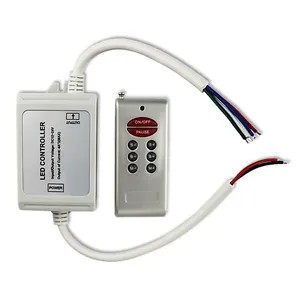 Interrupteur variateur de bande LED 12V/24V, 8 clés, télécommande sans fil pour l'extérieur