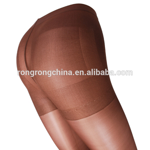 Collant collant marrone lucido con controllo della vita accogliente - Product Image 3