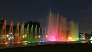 Extra grande al aire libre cambio de color de la fuente musical proyecto en el Perú programable bailando fuente de agua - Product Image 3