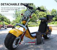 Scooter électrique Citycoco à batterie, pas cher, 1500w 2000w 3000w, scooter Halley