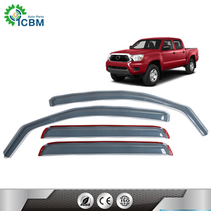 Visera Lateral para Puerta <span class=keywords><strong>ICBM</strong></span> para TACOMA 05-15, Accesorios para Auto, Acrílico PMMA, Grosor de 1.2-2.4mm, 1 Año de Garantía - Product Image 3