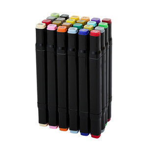 Bán Buôn 24 Màu Sắc Đôi-Đầu Chất Lượng Cao Và Tiêu Chuẩn Cao Hình Đánh Dấu Highlighter - Product Image 1