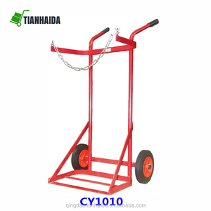 Cy0101 Gas Draagbare Lassen Trolley 1269 Twin Fles Lasser 2 Fles Cilinder Houder - Product Image 5