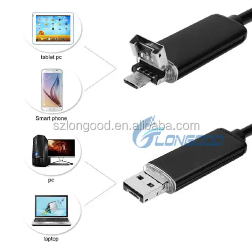 HD USB אנדוסקופ מצלמה, אופטי אנדוסקופ & אביזרי סוג כונן USB אנדוסקופ מצלמה