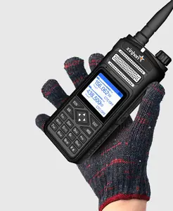 Pelindung XH-A91, peralatan Radio jarak jauh Dual band UHF dan VHF Walkie Talkie 12W Radio dua arah tahan air