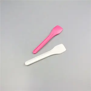 Cuchara Biodegradable de plástico PLA, pala para helado