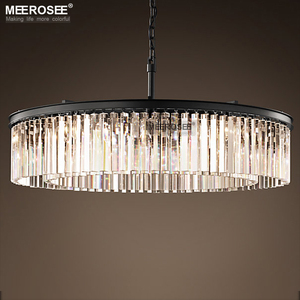 Vòng <span class=keywords><strong>Shape</strong></span> <span class=keywords><strong>Crystal</strong></span> <span class=keywords><strong>Chandelier</strong></span> Chiếu Sáng Lustres Đèn Treo Ánh Sáng Cho Nhà Hàng Pha Lê Mỹ Phong Cách Đèn MD85051 - Product Image 2