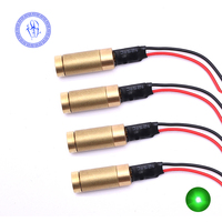 Module de tête de Diode Laser, Mini Laser à points verts, 532nm 50mw, 2 V 3V 5V