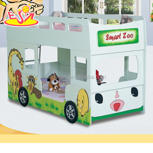 2018 del commercio all'ingrosso dei bambini letto a castello in legno auto di disegno per bambini letto a castello in legno divertente del bambino letto a castello in legno W08A047 - Product Image 3