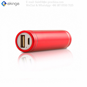 Élégant Turbo Tube en forme de batterie de puissance en aluminium 18650 batterie au Lithium chargeur de téléphone intelligent cadeaux promotion mini <span class=keywords><strong>powerbank</strong></span> - Product Image 2