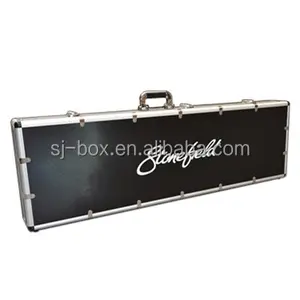 Funda rígida de aluminio para guitarra, personalizada