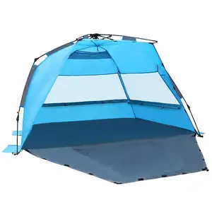 फैशन आउटडोर UV50 + समुद्र तट तम्बू समुद्र तट चंदवा तम्बू