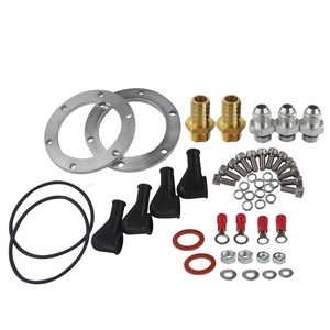 Réservoir de surtension/surtension de carburant 3L à double billette en aluminium avec 2 pièces 044 pompe à carburant argent ou noir PQY-TK84044 - Product Image 6