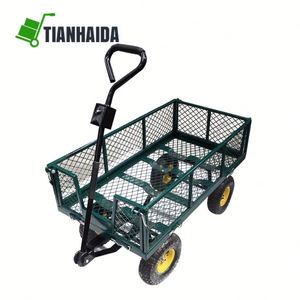 <span class=keywords><strong>Chariot</strong></span> pliable de jardin, <span class=keywords><strong>Chariot</strong></span> à roulettes, offre spéciale - Product Image 4