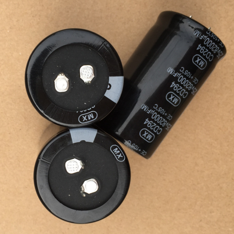 Snap-In Elko Kondensator 47000µF 25V | Elektrolytkondensator bis zu einer Temperatur von 85°C | 35x63mm | 47000uF ESMH250VSN473MA63U United Chemi-Con