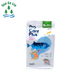 Fondo plano caja bolsa ocho lado sello bolsa de comida para mascotas - Product Image 2
