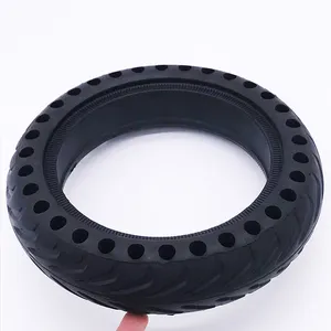 New Image Thick Fat M365 E Scooter Solid Tire Wheel 8 1/2 Honeycomb Solid Tyre For Xiaomi Electric Scooter M365 Tire