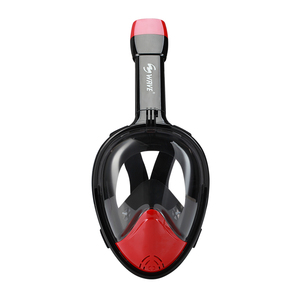 Wave nouveau design 180 liquide silicone panoramique masque de plongée masque et <span class=keywords><strong>tuba</strong></span> - Product Image 1