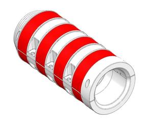 Prodotti in plastica per stampaggio rotazionale in PU PE LLDPE durevole modellato su misura - Product Image 2