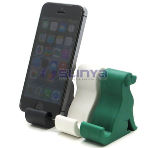 Plastic Lovely Puppy Funny Cell Phone Desk Animal <strong>Holder</strong> for <strong>iPhone</strong> - Product Image 1