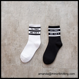 2017 Conception personnalisée Mode Patinage Sport Chaussettes Mi-mollet Adolescents chaussettes <span class=keywords><strong>de</strong></span> sport - Product Image 5