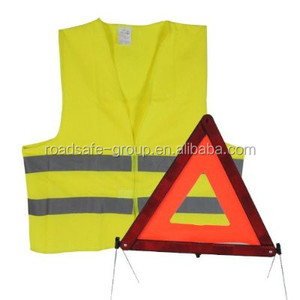 Auto Sicherheit Dreieck Kit Auto Erste Hilfe Auto Unfall Notfall Straßen zentrum Sicherheits weste Warnung Dreieck reflektierend - Product Image 5