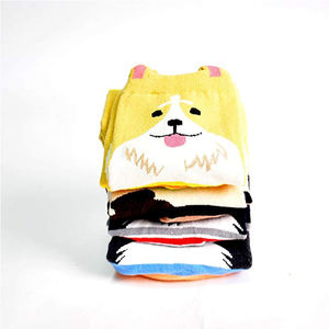 मजेदार डिजाइन सुंदर थोक कुत्ते तस्वीरें महिलाओं के लिए नवीनता मोजे - Product Image 4