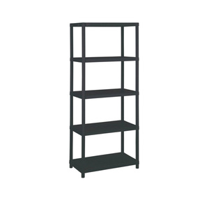 <span class=keywords><strong>Étagère</strong></span> universelle <span class=keywords><strong>en</strong></span> <span class=keywords><strong>plastique</strong></span> <span class=keywords><strong>noir</strong></span> robuste, 4 pièces, <span class=keywords><strong>étagère</strong></span> de rangement à domicile, unité amovible, organisateur - Product Image 2