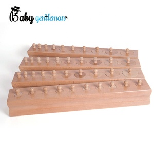 <span class=keywords><strong>Strumenti</strong></span> Didattici Montessori in Legno di Alta Qualità per Bambini Z12073F - Product Image 4