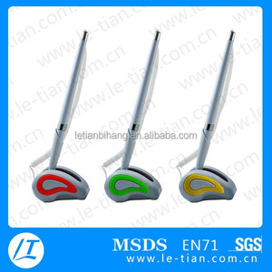 Pb-095 plástico promocional courter pluma, escritorio plastic pen - Product Image 1