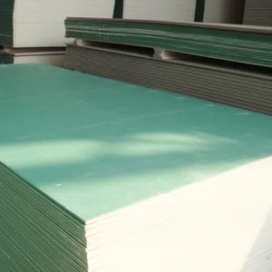 Moisture- resistant/waterproof gypsum board manufactures from china high quality low price